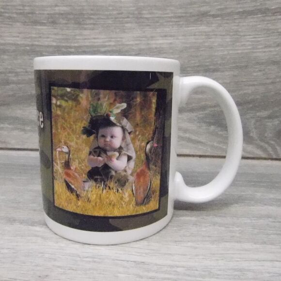 Leanin Tree Mug Gift This Place Quacks Me Up Duck Baby Costume Coffee Cup - Picture 3 of 12